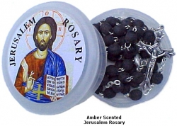 Amber Scented Jerusalem Rosary